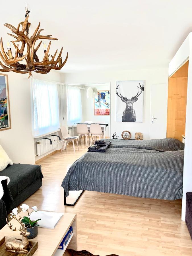 Holiday Apartment Bolgen - Close To Everything! Bolgen, Jakobshorn, Bus Stop, Train Station, Supermarket, Ski School, Ski Rentals, Restaurants And More! Νταβός Εξωτερικό φωτογραφία